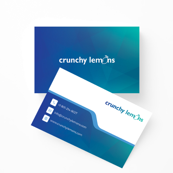 Crunchy Lemons business card